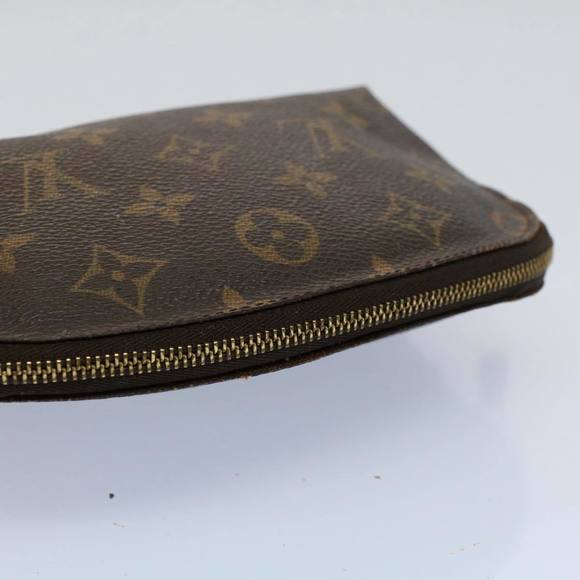 LOUIS VUITTON Monogram Pochette Cosmetic PM Cosmetic Pouch M47515 LV Auth bs8716 - Picture 5 of 16